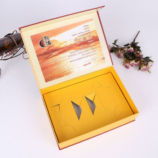 Tea Gift Box foldable magnetic box custom packaing factory